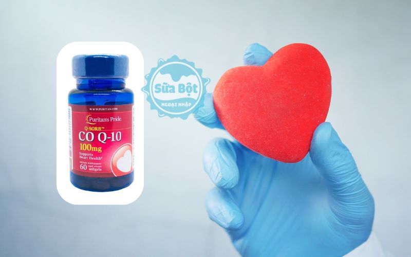 Puritan’s Pride CoQ10 100mg không Gluten, không biến đổi gen