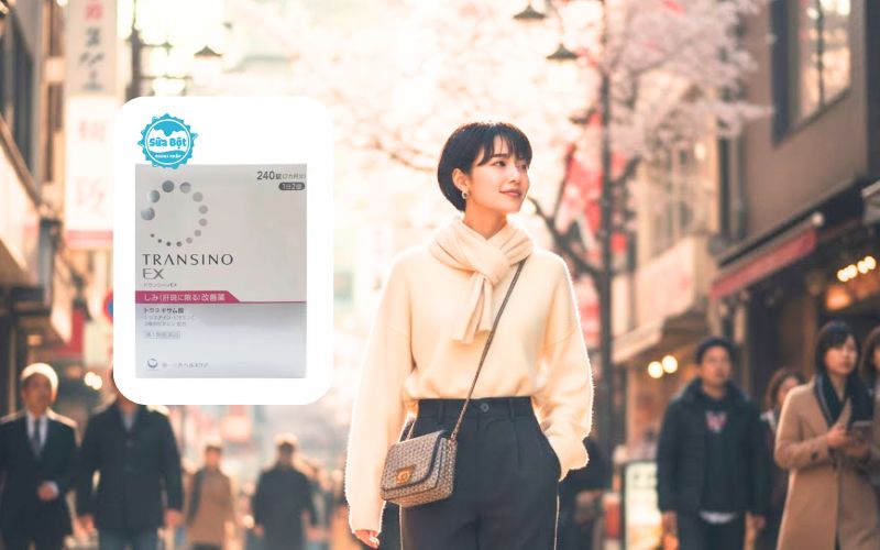 Transino EX Whitening hỗ trợ làm da trắng sáng, giảm nám Transino EX Whitening hỗ trợ làm da trắng sáng, giảm nám