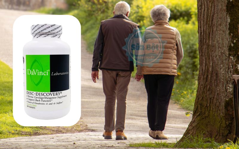 Davinci Disc-Discovery bổ sung tới 400mg sụn khí quản bò rừng Davinci Disc-Discovery bổ sung tới 400mg sụn khí quản bò rừng