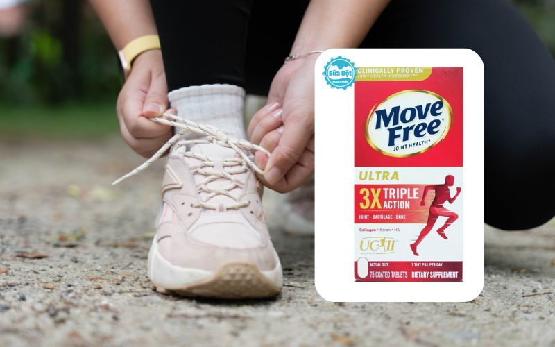 Schiff Move Free Ultra Triple Action chỉ cần dùng 1 viên mỗi ngày Schiff Move Free Ultra Triple Action chỉ cần dùng 1 viên mỗi ngày