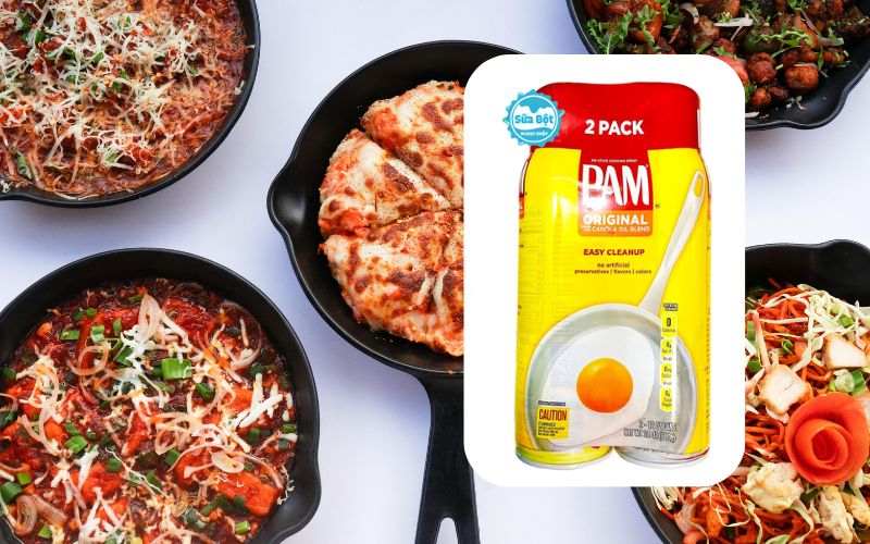 Dầu ăn kiêng PAM Original phù hợp với người muốn kiêng dầu mỡ, giảm cân