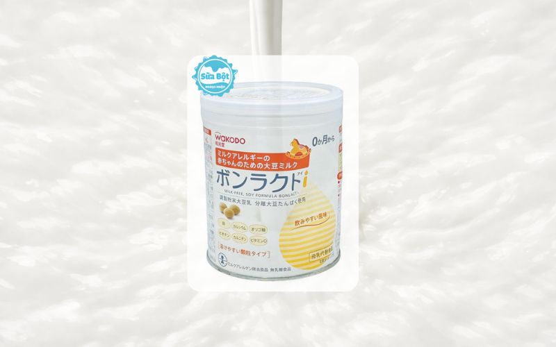 Sữa Wakodo Bonlact i thành phần chính được làm từ đậu nành