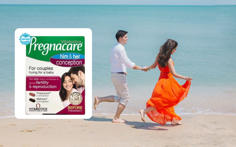 Pregnacare Him And Her tăng khả năng thụ thai cho cả nam và nữ giới