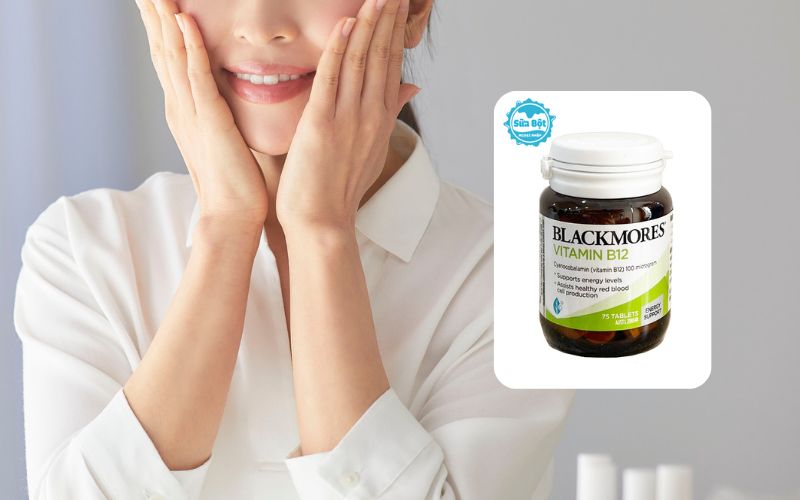 Blackmores vitamin B12 đóng gói gọn nhẹ, dễ mang theo bên mình để sử dụng