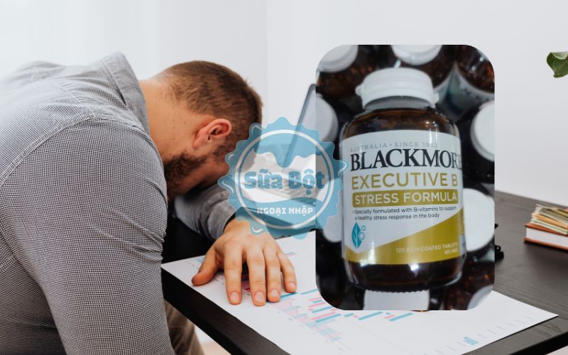 Blackmores Executive B Stress Formula giúp duy trì sản xuất năng lượng, giảm căng thẳng