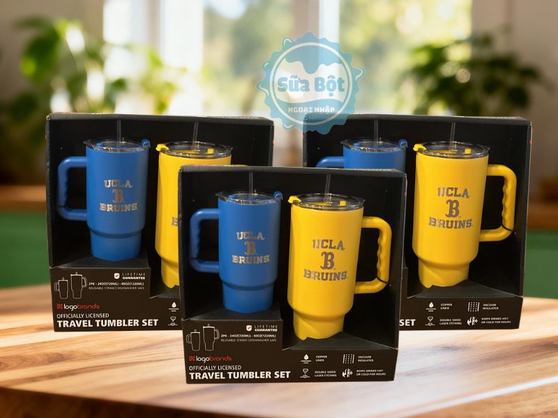 Ly giữ nhiệt UCLA Bruins Travel Tumbler giá tốt tại Sữa Bột Ngoại Nhập