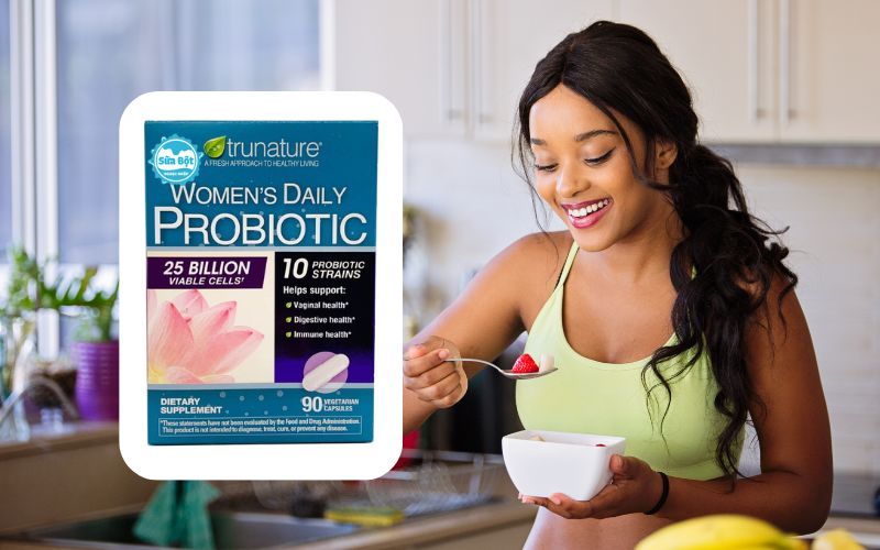 Trunature Women’s Daily Probiotic giúp hỗ trợ cho sức khỏe tiêu hóa, âm đạo Trunature Women’s Daily Probiotic giúp hỗ trợ cho sức khỏe tiêu hóa, âm đạo