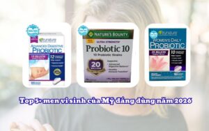Top 5+ men vi sinh của Mỹ đáng dùng năm 2026