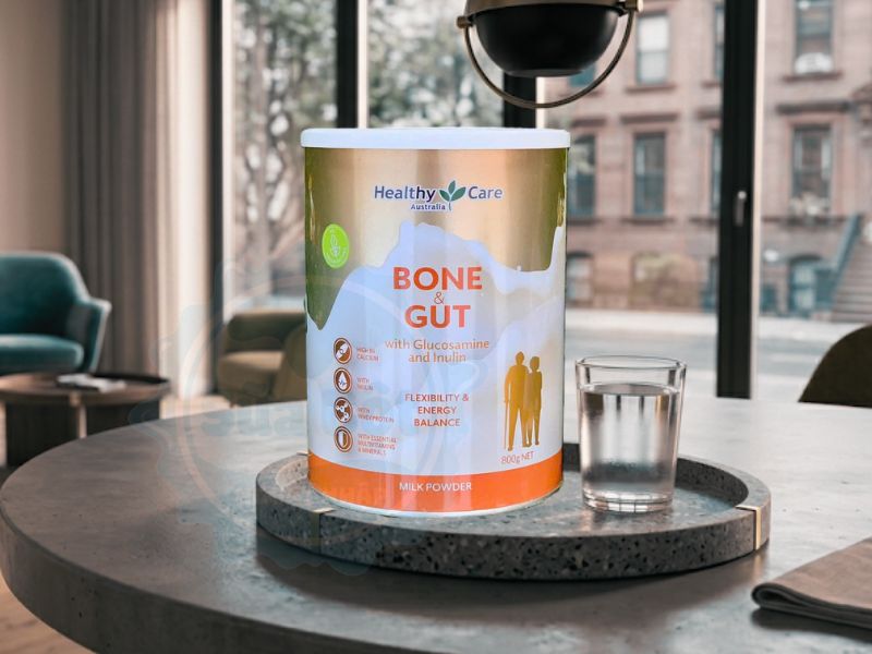 Sữa bột Healthy Care Bone & Gut with Glucosamine and Inulin mua sắm giá tốt tại Sữa Bột Ngoại Nhập