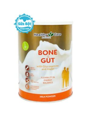 Sữa bột Healthy Care Bone & Gut with Glucosamine and Inulin của Úc hộp 800g