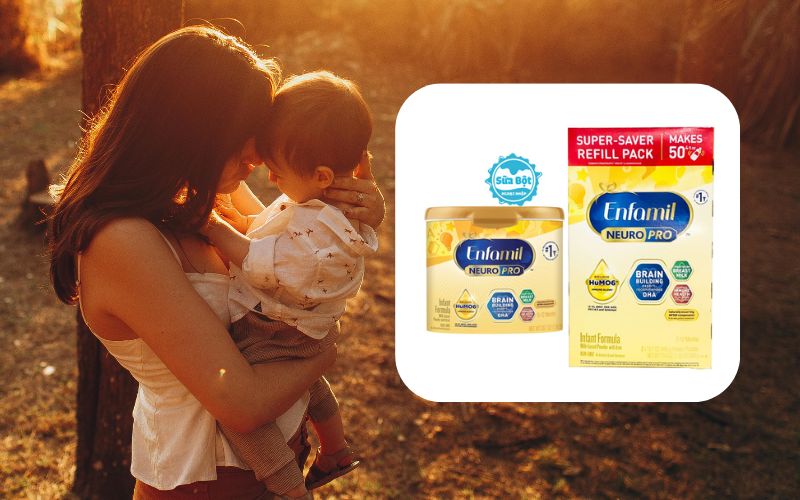 Enfamil Neuropro Infant Formula giúp bé phát triển về trí não và thể chất 