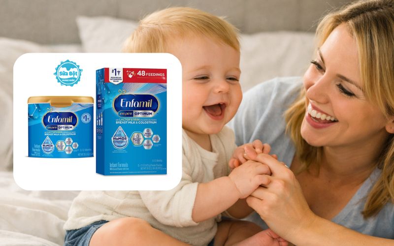Enfamil Enspire Optimum Infant Formula hỗ trợ miễn dịch, tiêu hóa cho bé