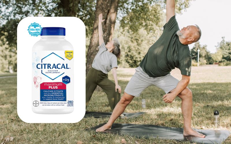 Citracal Maximum Plus Calcium Citrate + D3 dễ chịu với hệ tiêu hóa khi dùng Citracal Maximum Plus Calcium Citrate + D3 dễ chịu với hệ tiêu hóa khi dùng