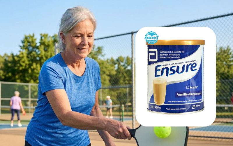 Sữa Ensure Đức mang hương vani đặc trưng dễ dàng sử dụng Sữa Ensure Đức mang hương vani đặc trưng dễ dàng sử dụng