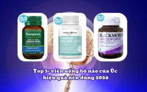 Top 5+ viên uống bổ não của Úc hiệu quả nên dùng 2026