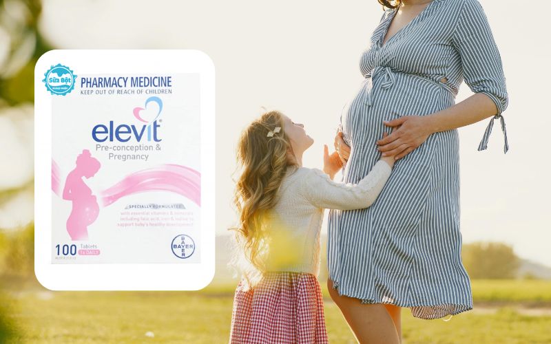 Vitamin tổng hợp Elevit giúp ngừa dị tật ống thần kinh cho trẻ