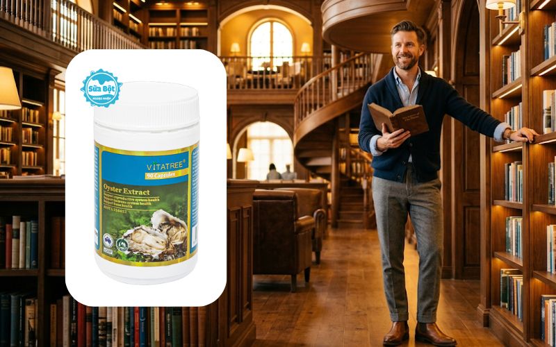 Vitatree Oyster Extract hỗ trợ tăng cường sức khỏe và sinh lý nam giới