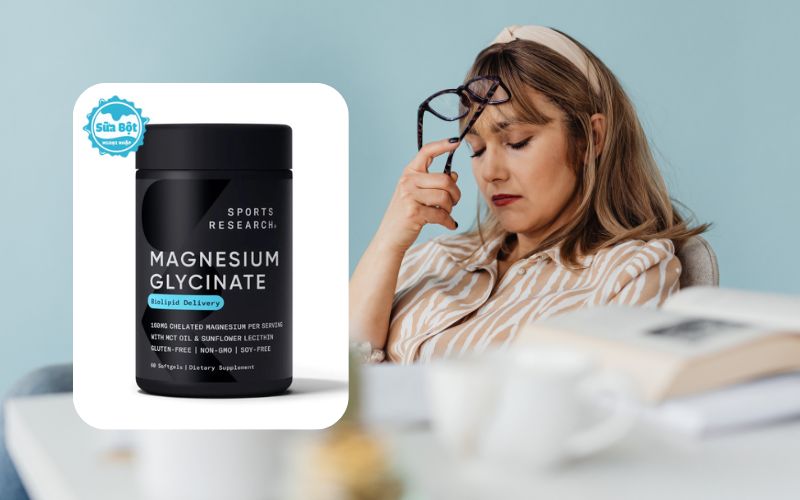 Sports Research Magnesium Glycinate được bên thứ ba kiểm tra, tuân thủ chuẩn cGMP Sports Research Magnesium Glycinate được bên thứ ba kiểm tra, tuân thủ chuẩn cGMP