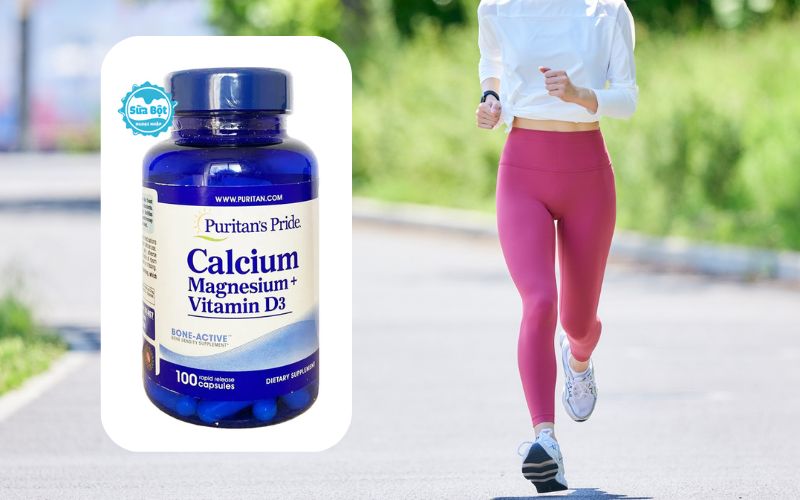 Puritan’s Pride Calcium Magnesium Vitamin D3 không chứa chất bảo quản, gluten Puritan’s Pride Calcium Magnesium Vitamin D3 không chứa chất bảo quản, gluten