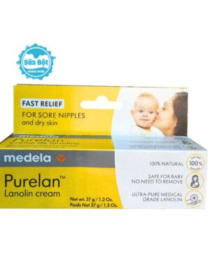 Kem bôi nứt đầu ti Medela Purelan của Thụy Sĩ 37g