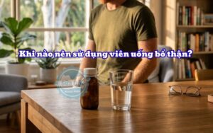Khi nào nên sử dụng viên uống bổ thận? Gợi ý các sản phẩm đáng chọn mua