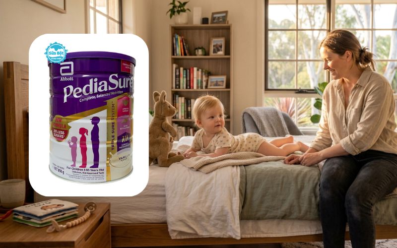 Sữa Pediasure Úc Hương Vanilla