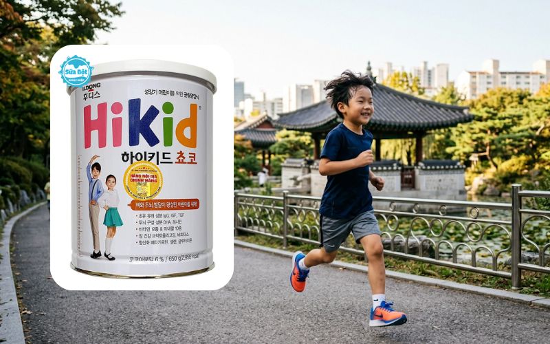 Sữa Hikid socola Hàn Quốc