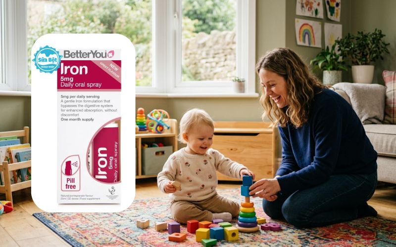 Sắt xịt Better You Iron Daily Oral Spray 