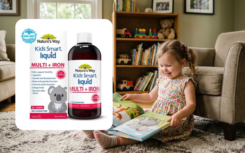 Siro Natures Way Kids Smart Liquid Multi Iron 