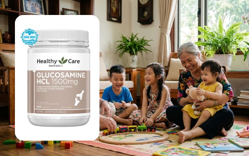 Healthy Care Glucosamine HCL 1500mg