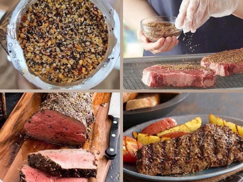 Gia vị ướp thịt bò Grill Mates Montreal Steak sử dụng