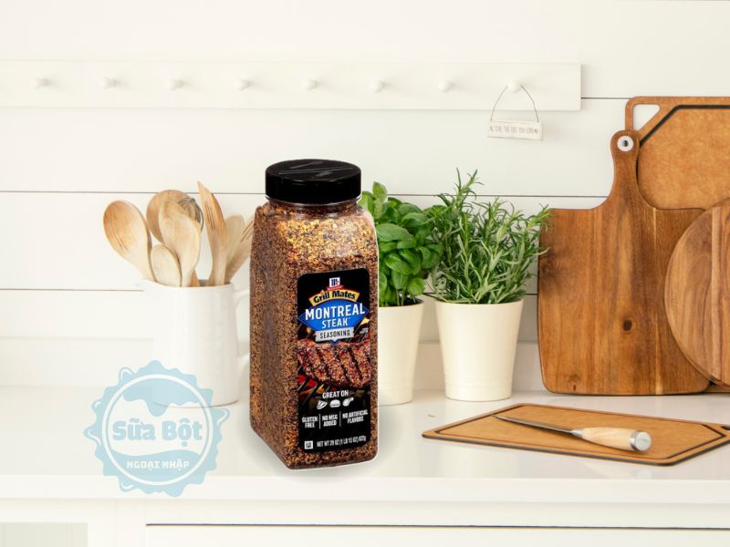 Gia vị ướp thịt bò Grill Mates Montreal Steak giá tốt 