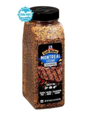 Gia vị ướp thịt bò McCormick Grill Mates Montreal Steak Seasoning của Mỹ 822g
