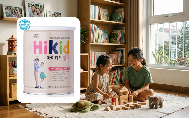Sữa Hikid vani Hàn Quốc