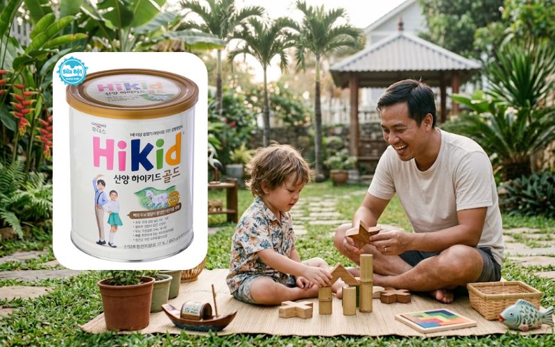 Sữa Hikid dê Hàn Quốc 650g
