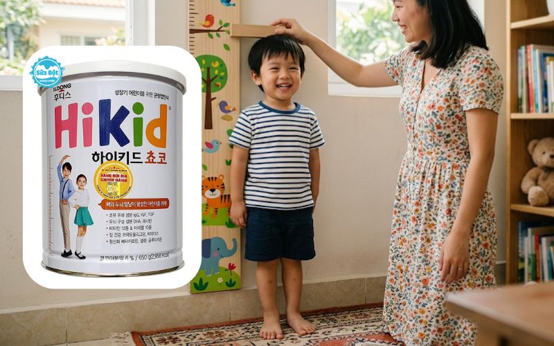 Sữa Hikid socola Hàn Quốc 650g