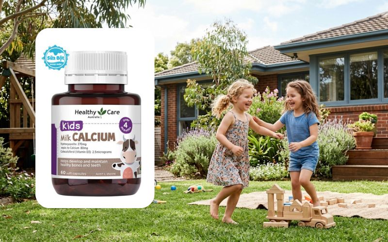 Canxi sữa Healthy Care