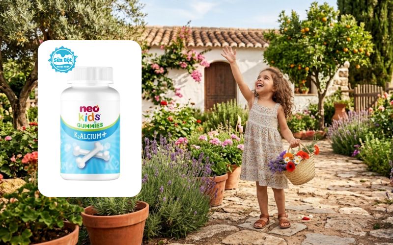Kẹo Gummies Canxi Neo Kids