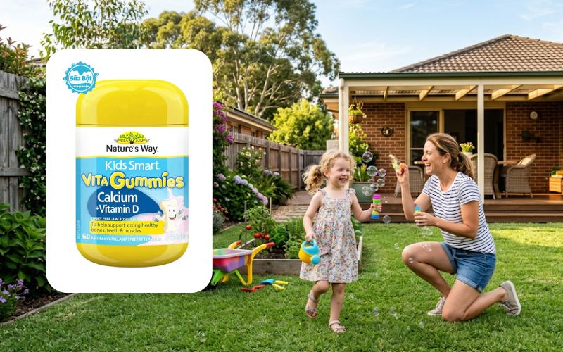Nature’s Way Kids Smart Vita Gummies Calcium Vitamin D