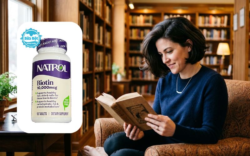 Natrol Biotin 10000mcg 100 viên