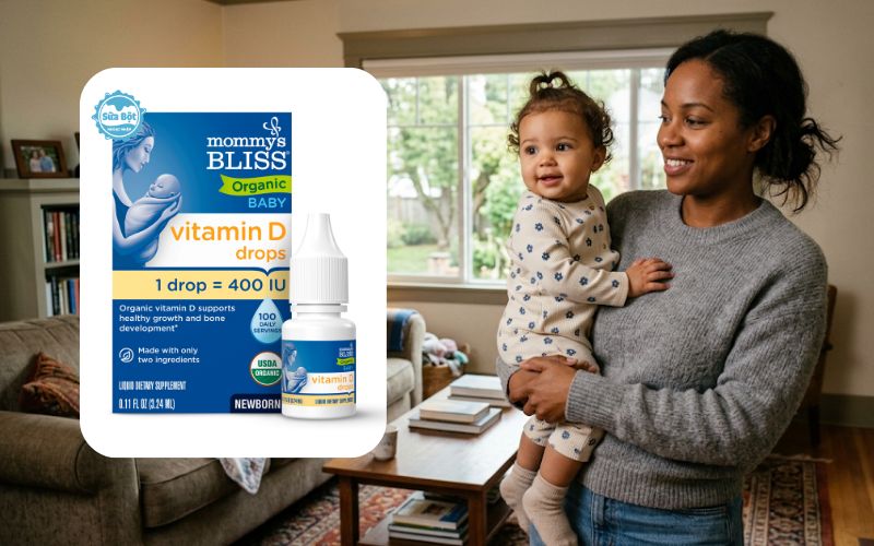 Vitamin D Mommy’s Bliss Organic Drops