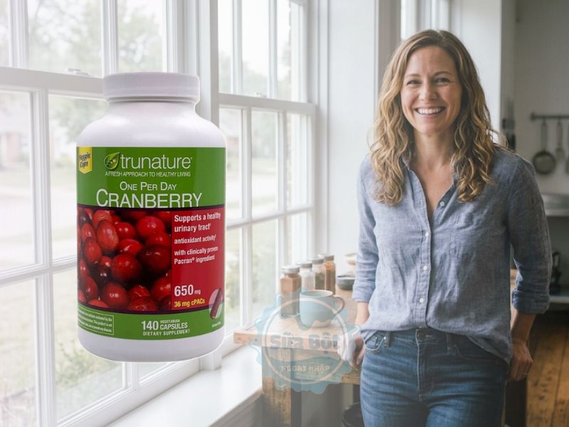 Viên uống Trunature Cranberry 650mg 