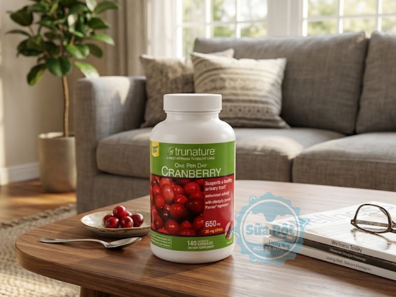 Viên uống Trunature Cranberry 650mg sử dụng