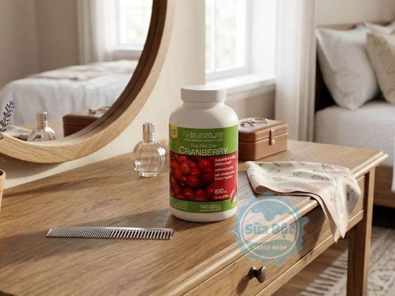 Viên uống Trunature Cranberry 650mg giá tốt tại Sữa Bột Ngoại Nhập 
