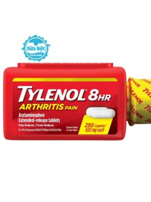 Viên uống Tylenol 8hr Arthritis Pain 650mg của Mỹ 290 viên