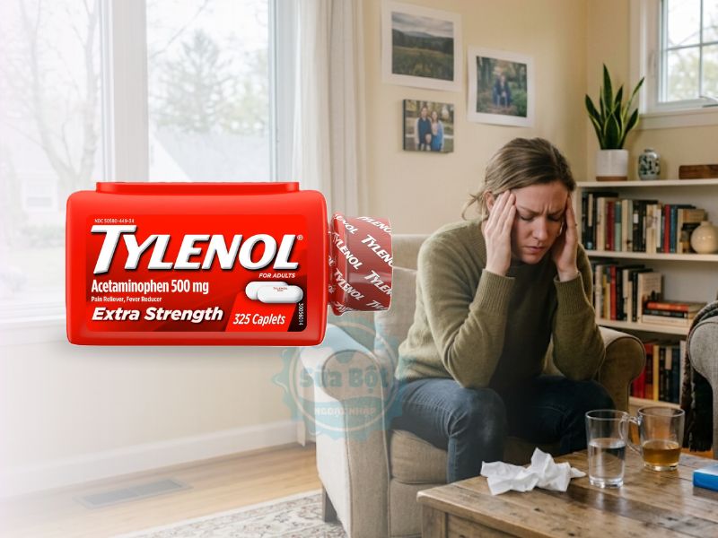 Viên uống Tylenol Extra Strength 500mg