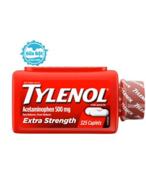 Viên uống Tylenol Extra Strength 500mg của Mỹ 325 viên