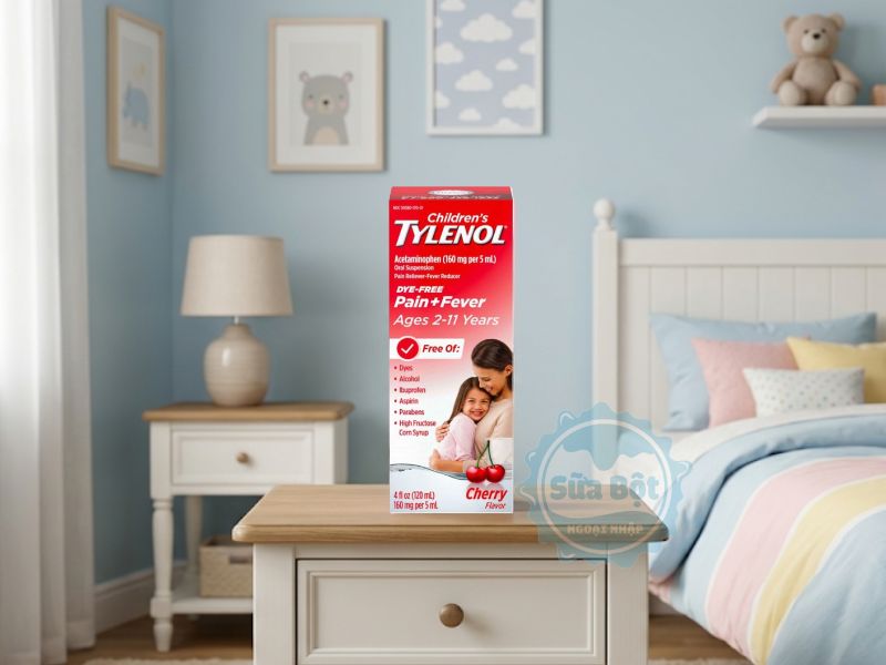 Siro Tylenol cho bé 2-11 tuổi bảo quản