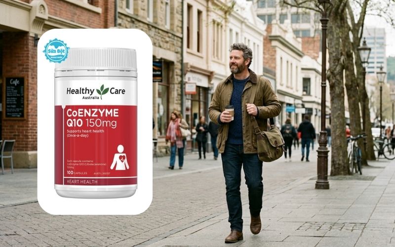 Healthy Care CoEnzyme Q10 150mg không chất bảo quản, hương vị nhân tạo - Hình ảnh mang tính chất minh họa