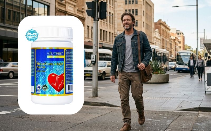 Vitatree Mega Omega 3,6,9 Plus Q10 